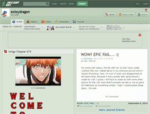 Tablet Screenshot of exleydragon.deviantart.com