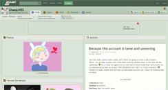Desktop Screenshot of chaoslives.deviantart.com