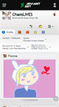 Mobile Screenshot of chaoslives.deviantart.com