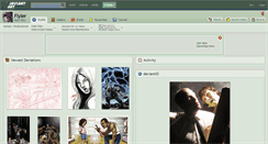 Desktop Screenshot of flyler.deviantart.com
