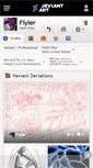 Mobile Screenshot of flyler.deviantart.com