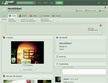Tablet Screenshot of nawashibari.deviantart.com