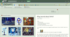 Desktop Screenshot of fireprincess917.deviantart.com
