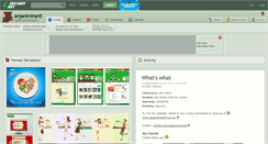 Desktop Screenshot of anjanimiranti.deviantart.com