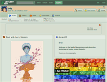 Tablet Screenshot of h4e.deviantart.com