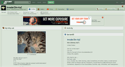 Desktop Screenshot of invaderzim-kaz.deviantart.com