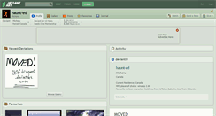 Desktop Screenshot of haunt-ed.deviantart.com