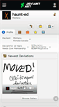 Mobile Screenshot of haunt-ed.deviantart.com