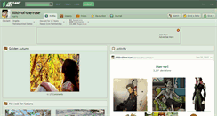 Desktop Screenshot of lillith-of-the-rose.deviantart.com