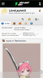 Mobile Screenshot of lovelaurenx.deviantart.com