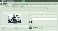 Desktop Screenshot of joiedame.deviantart.com