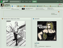 Tablet Screenshot of jsrfgum.deviantart.com