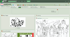 Desktop Screenshot of lucaspuryear.deviantart.com