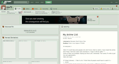 Desktop Screenshot of nyu72.deviantart.com
