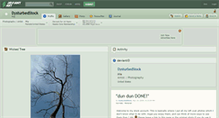Desktop Screenshot of dysturbedstock.deviantart.com