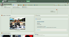 Desktop Screenshot of geminijezebel.deviantart.com
