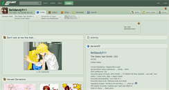 Desktop Screenshot of belldandy911.deviantart.com