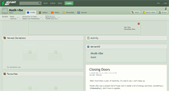 Desktop Screenshot of musik-vibe.deviantart.com