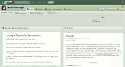 Desktop Screenshot of jashin-blue-angel.deviantart.com