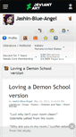 Mobile Screenshot of jashin-blue-angel.deviantart.com