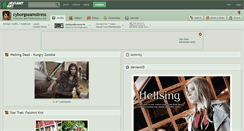 Desktop Screenshot of cyborgseamstress.deviantart.com