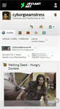Mobile Screenshot of cyborgseamstress.deviantart.com