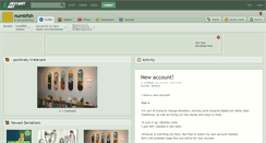 Desktop Screenshot of numbfish.deviantart.com