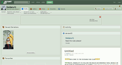 Desktop Screenshot of deidara-fc.deviantart.com