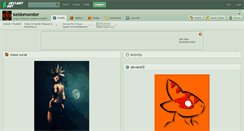 Desktop Screenshot of keidomonster.deviantart.com