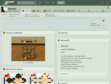 Tablet Screenshot of barmin.deviantart.com