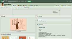 Desktop Screenshot of leonielanuit.deviantart.com