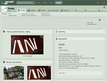 Tablet Screenshot of noops.deviantart.com