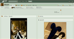 Desktop Screenshot of lina-lau.deviantart.com