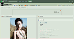 Desktop Screenshot of kleopatra2015.deviantart.com