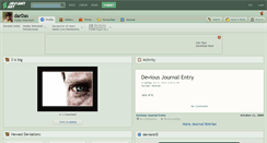 Desktop Screenshot of dardas.deviantart.com