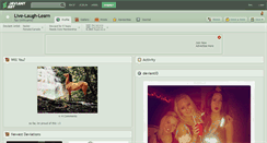 Desktop Screenshot of live-laugh-learn.deviantart.com