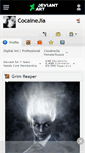 Mobile Screenshot of cocainejia.deviantart.com