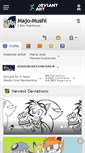 Mobile Screenshot of majo-mushi.deviantart.com