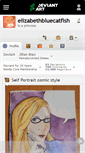 Mobile Screenshot of elizabethbluecatfish.deviantart.com