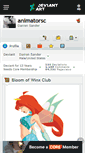 Mobile Screenshot of animatorsc.deviantart.com