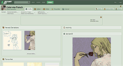 Desktop Screenshot of color-me-french.deviantart.com