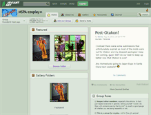 Tablet Screenshot of mspa-cosplay.deviantart.com