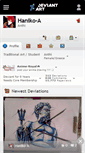 Mobile Screenshot of haniko-a.deviantart.com