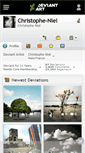 Mobile Screenshot of christophe-niel.deviantart.com