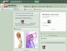 Tablet Screenshot of marumine.deviantart.com