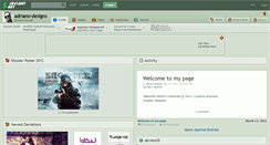 Desktop Screenshot of adriano-designs.deviantart.com