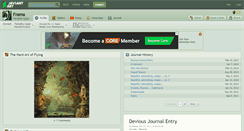 Desktop Screenshot of frama.deviantart.com