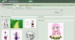 Desktop Screenshot of kamikazeworld.deviantart.com