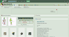 Desktop Screenshot of marx-rules-95.deviantart.com