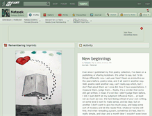 Tablet Screenshot of natasek.deviantart.com